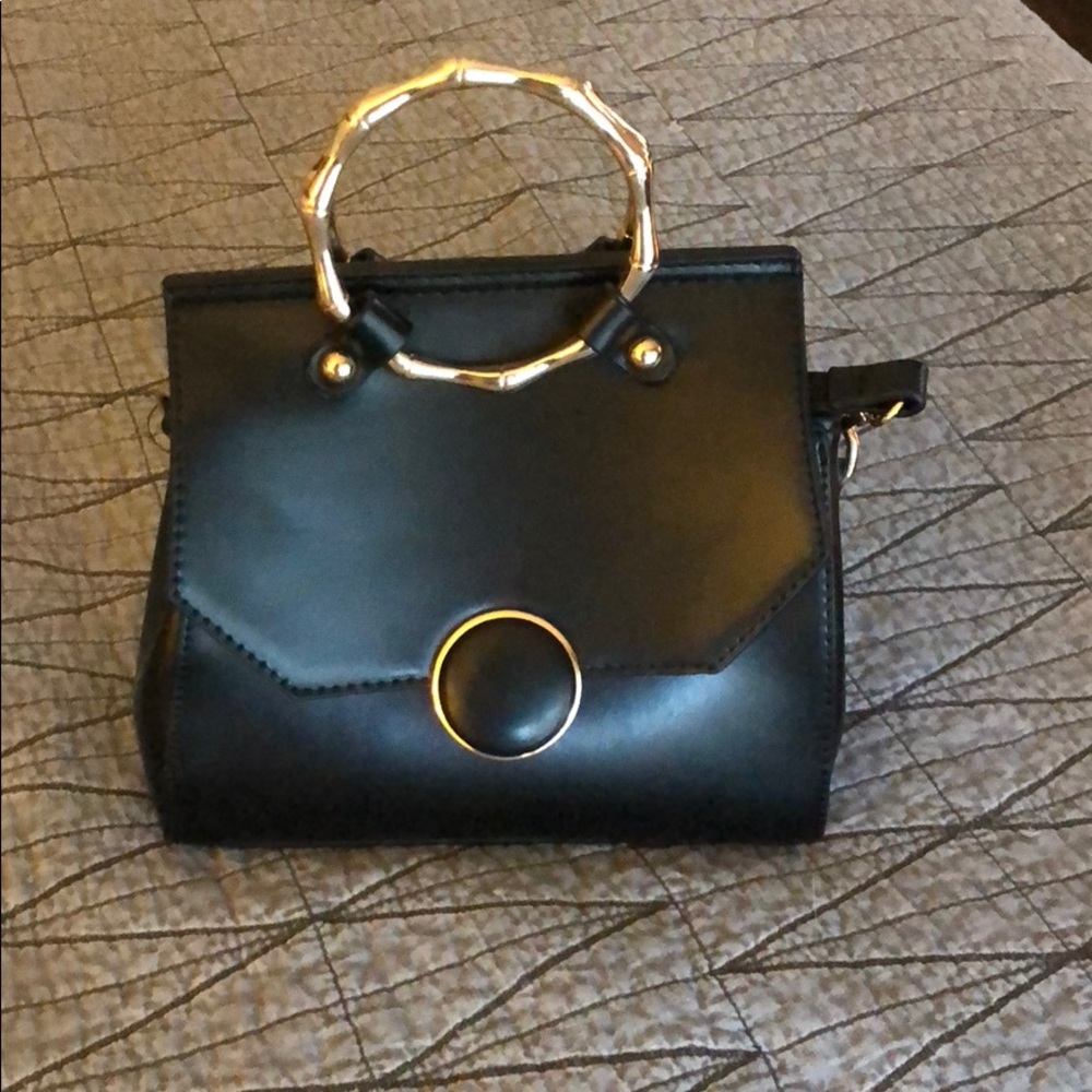 Black handbag
